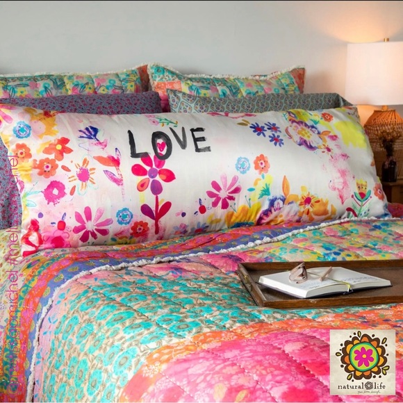 NATURAL LIFE Other - Natural Life Satin Body Pillow Cover